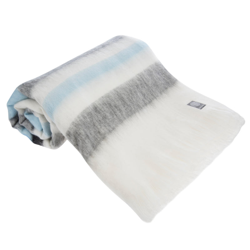 Alpaca Luxe Oversized Blanket in Ivory