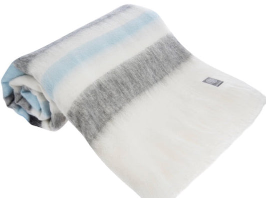 Alpaca Luxe Oversized Blanket in Ivory