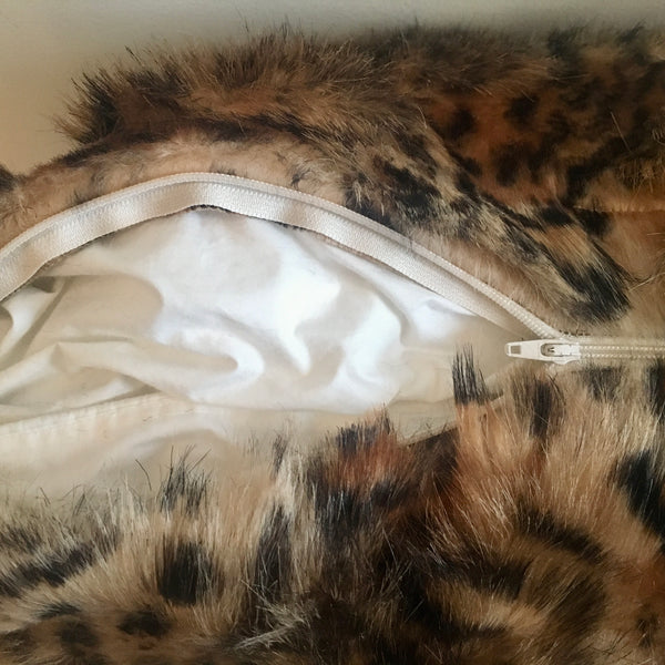 Tigress Faux Fur Pillow Cover