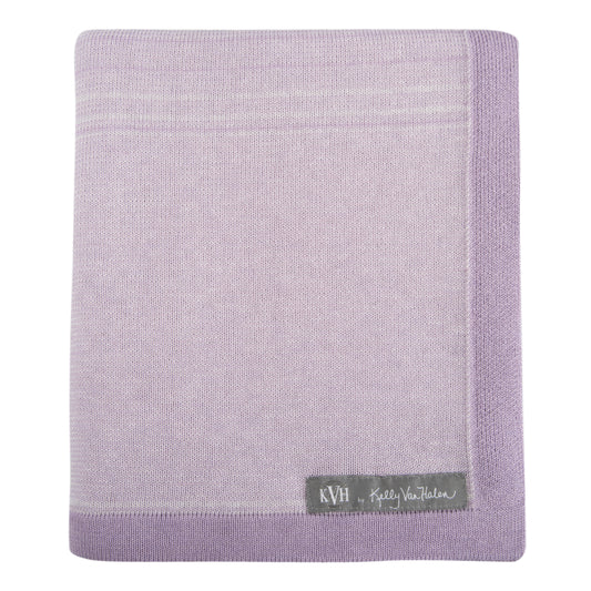Bespoke Yorkville Baby Blanket in Lilac